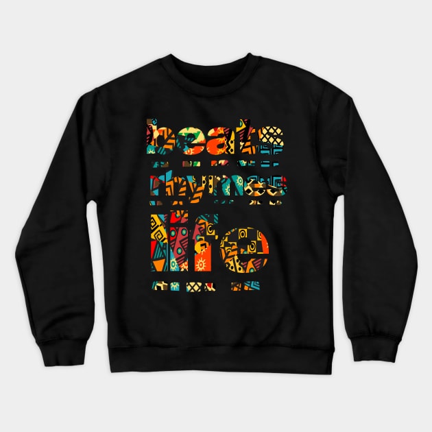 beats rhymes life (3) Crewneck Sweatshirt by 2 souls